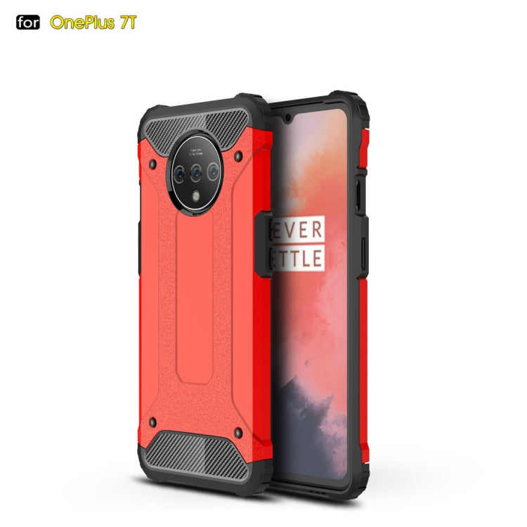For Oneplus 7T Magic Armor TPU + PC Combination Case