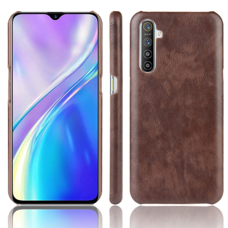 For OPPO Realme XT / X2 / K5  Shockproof Litchi Texture PC + PU Case