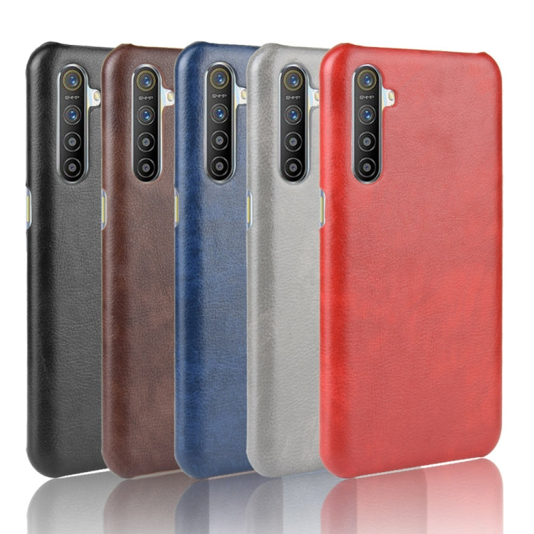 For OPPO Realme XT / X2 / K5  Shockproof Litchi Texture PC + PU Case