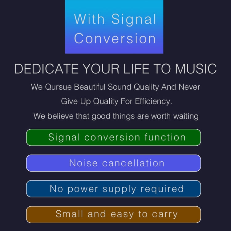 Electric Guitar Electric Bass Passive DI Box with Earthing Switch Function of Humming Noise Cancellation