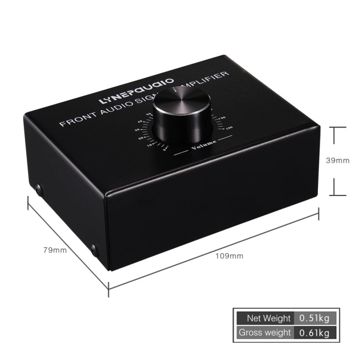 B015 Front Stereo Signal Amplifier Booster Headphones Speaker Amplifier Headset Dual-Audio Source