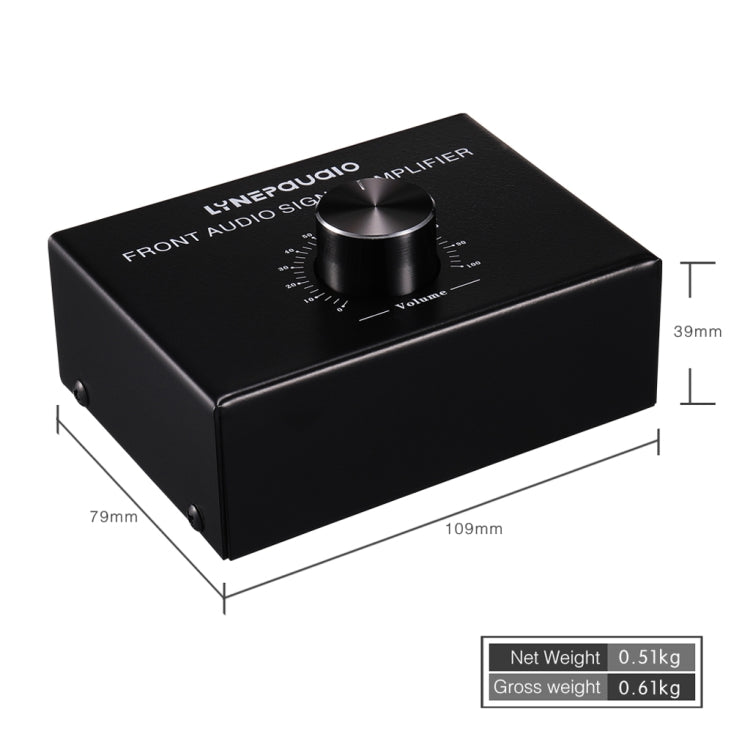 B015 Front Stereo Signal Amplifier Booster Headphones Speaker Amplifier Headset Dual-Audio Source