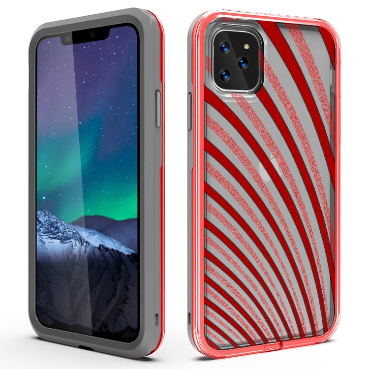 For iPhone 11 Pro 2 in 1 TPU+PC Solid Color Combination Drop