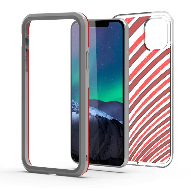 For iPhone 11 Pro 2 in 1 TPU+PC Solid Color Combination Drop
