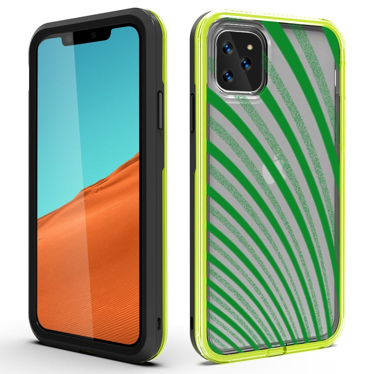 For iPhone 11 Pro 2 in 1 TPU+PC Solid Color Combination Drop