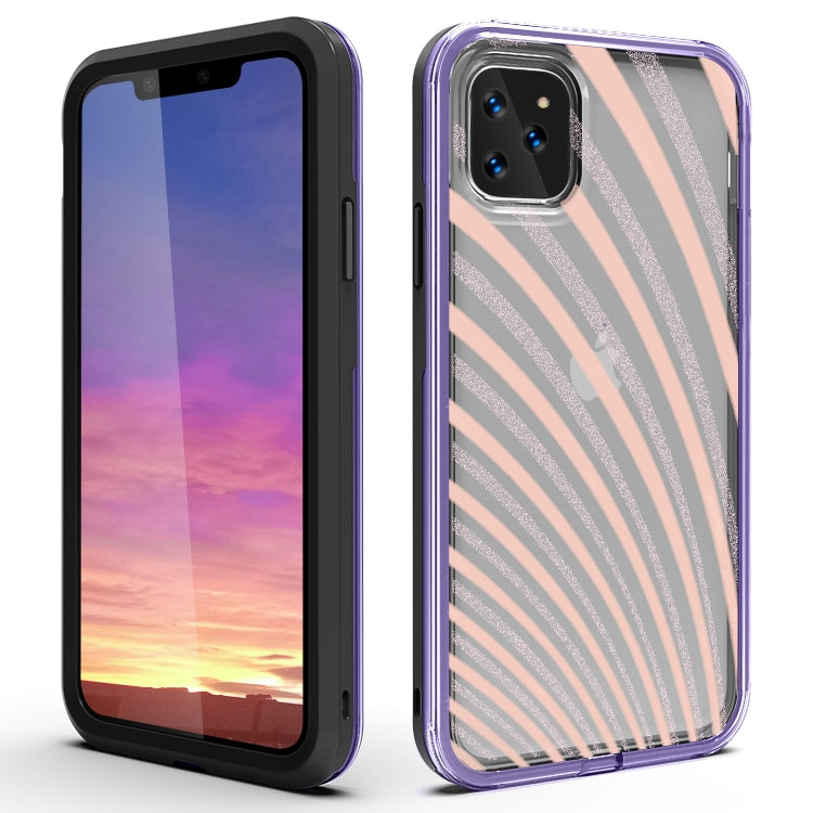 For iPhone 11 Pro 2 in 1 TPU+PC Solid Color Combination Drop