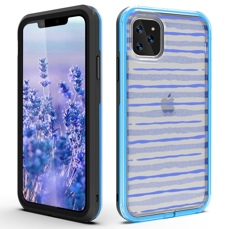 For iPhone 11 Pro 2 in 1 TPU+PC Solid Color Combination Drop