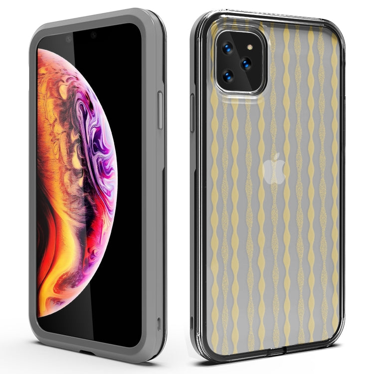 For iPhone 11 Pro 2 in 1 TPU+PC Solid Color Combination Drop