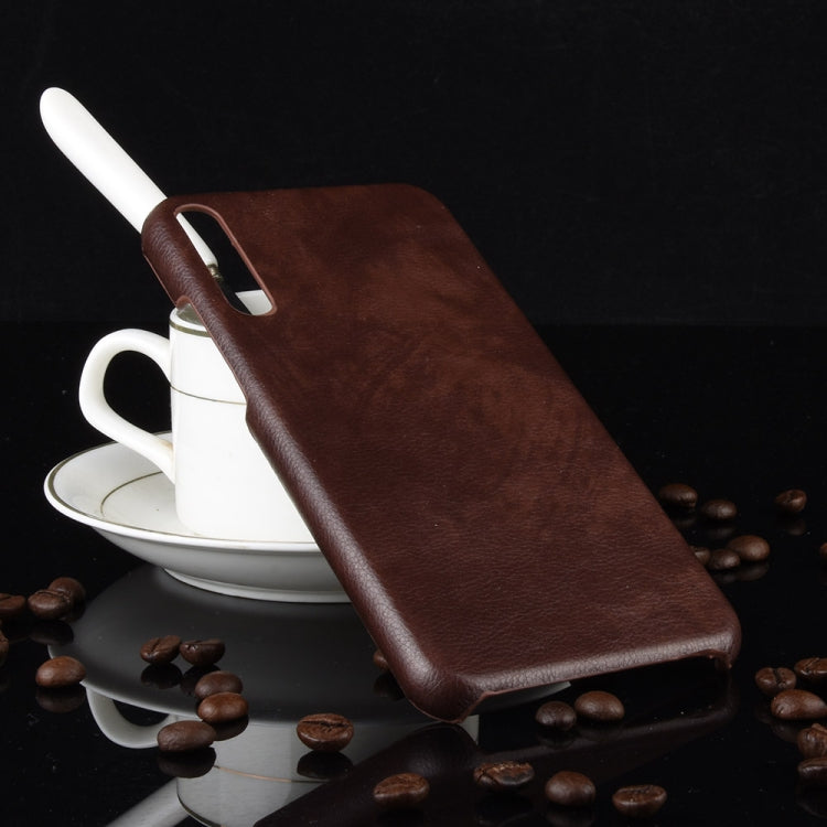 For Huawei Honor Play 3  Shockproof Litchi Texture PC + PU Case