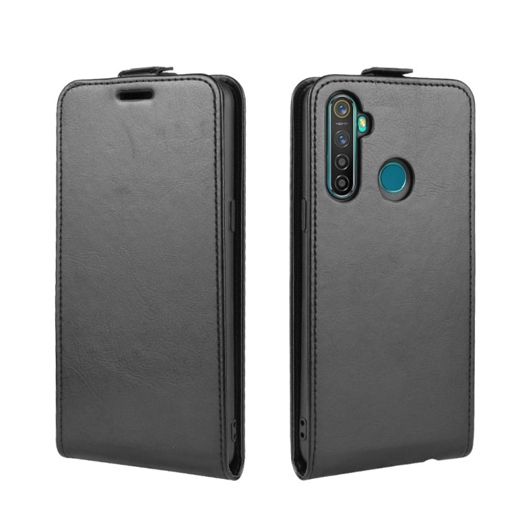 For OPPO Realme 5 Pro / Realme Q Crazy Horse Vertical Flip Leather Protective Case