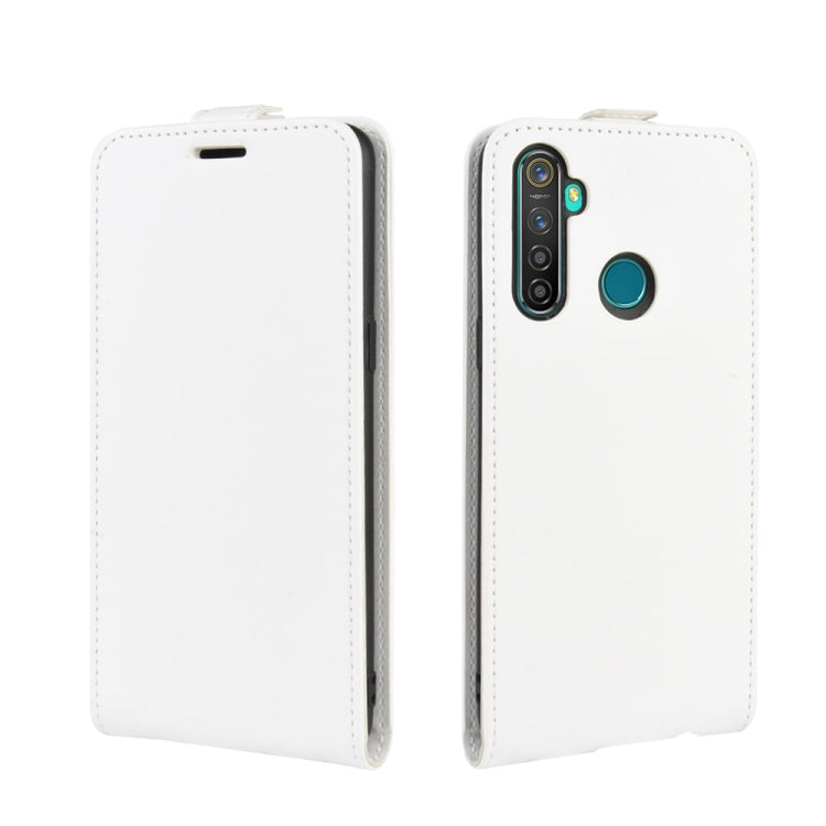 For OPPO Realme 5 Pro / Realme Q Crazy Horse Vertical Flip Leather Protective Case