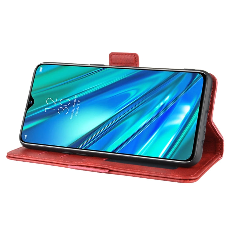 For OPPO Realme 5 Pro / Realme Q Dual-side Magnetic Buckle Horizontal Flip Leather Case with Holder & Card Slots & Wallet & Photo Frame