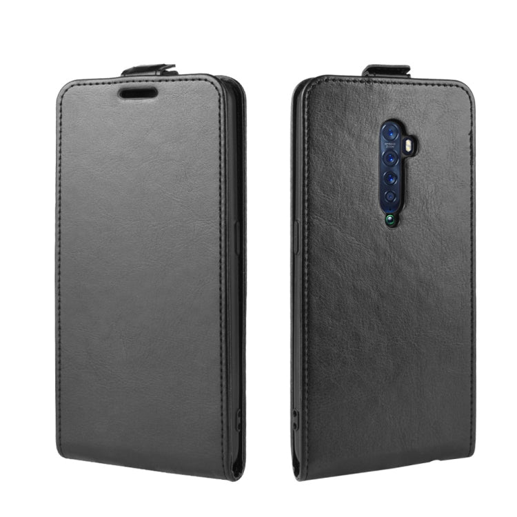 For OPPO RENO2  Crazy Horse Vertical Flip Leather Protective Case