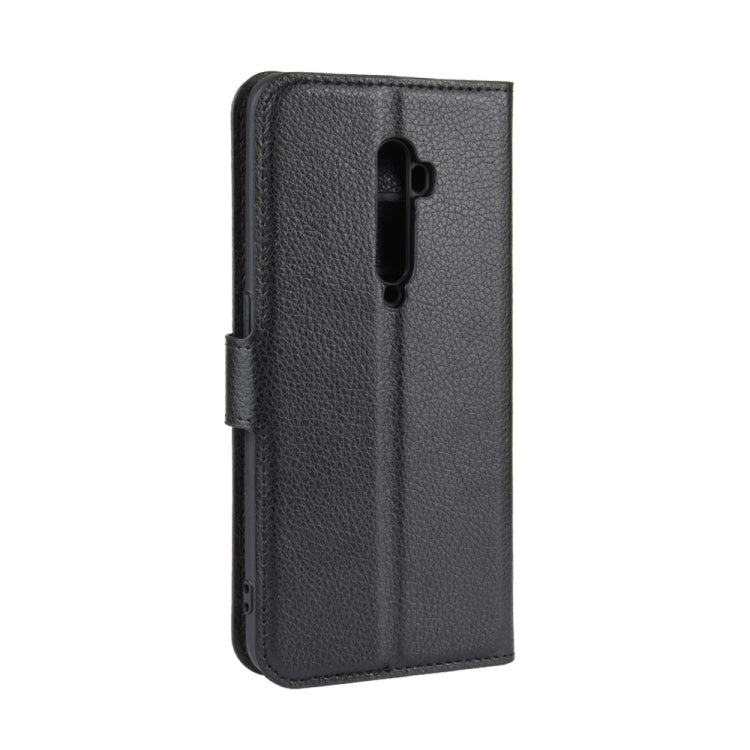 For OPPO RENO2   Litchi Texture Horizontal Flip Leather Case with Wallet & Holder & Card Slots