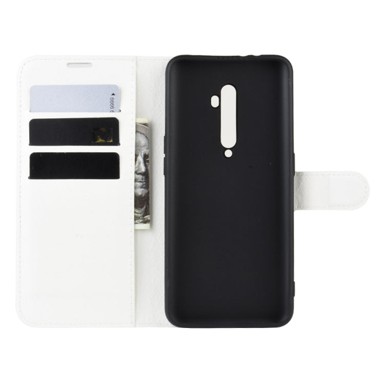 For OPPO RENO2   Litchi Texture Horizontal Flip Leather Case with Wallet & Holder & Card Slots