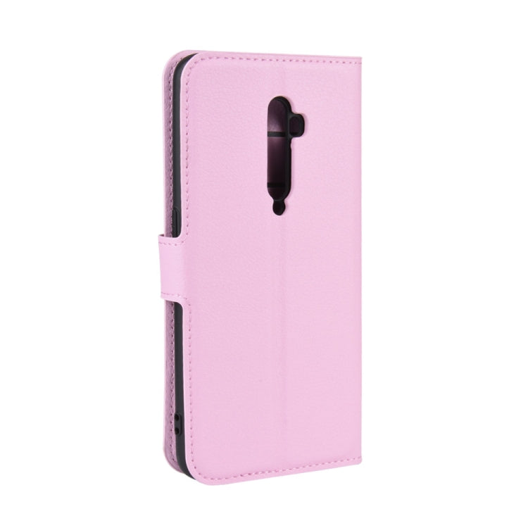 For OPPO RENO2   Litchi Texture Horizontal Flip Leather Case with Wallet & Holder & Card Slots