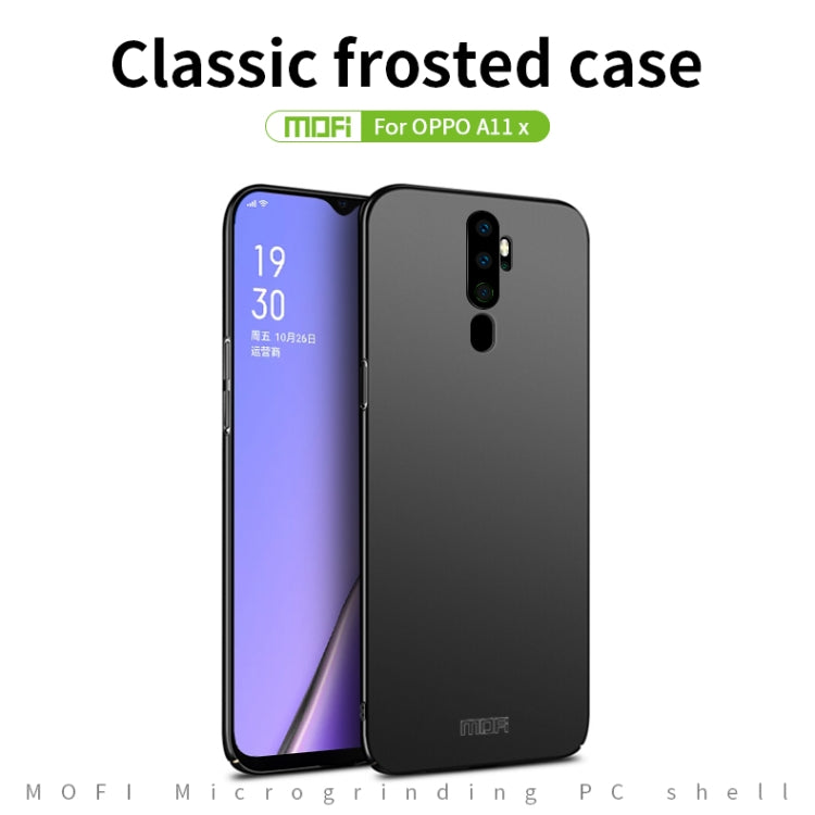 For  OPPO A11x MOFI Frosted PC Ultra-thin Hard Case