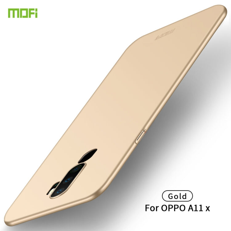 For  OPPO A11x MOFI Frosted PC Ultra-thin Hard Case