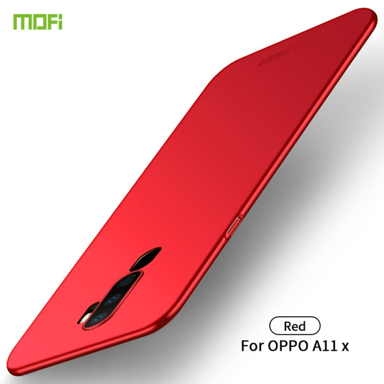 For  OPPO A11x MOFI Frosted PC Ultra-thin Hard Case