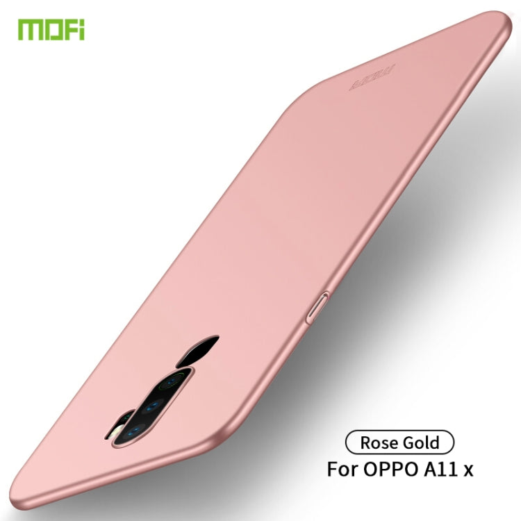 For  OPPO A11x MOFI Frosted PC Ultra-thin Hard Case