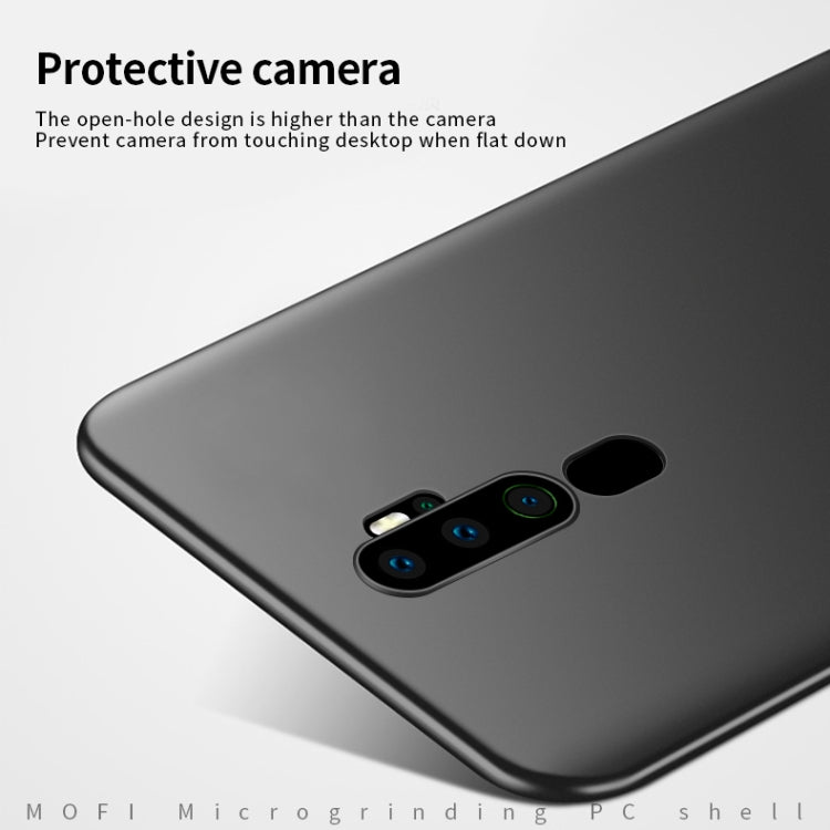 For  OPPO A11x MOFI Frosted PC Ultra-thin Hard Case