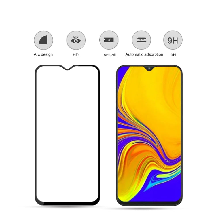 For Galaxy A20s mocolo 0.33mm 9H 2.5D Full Glue Tempered Glass Film