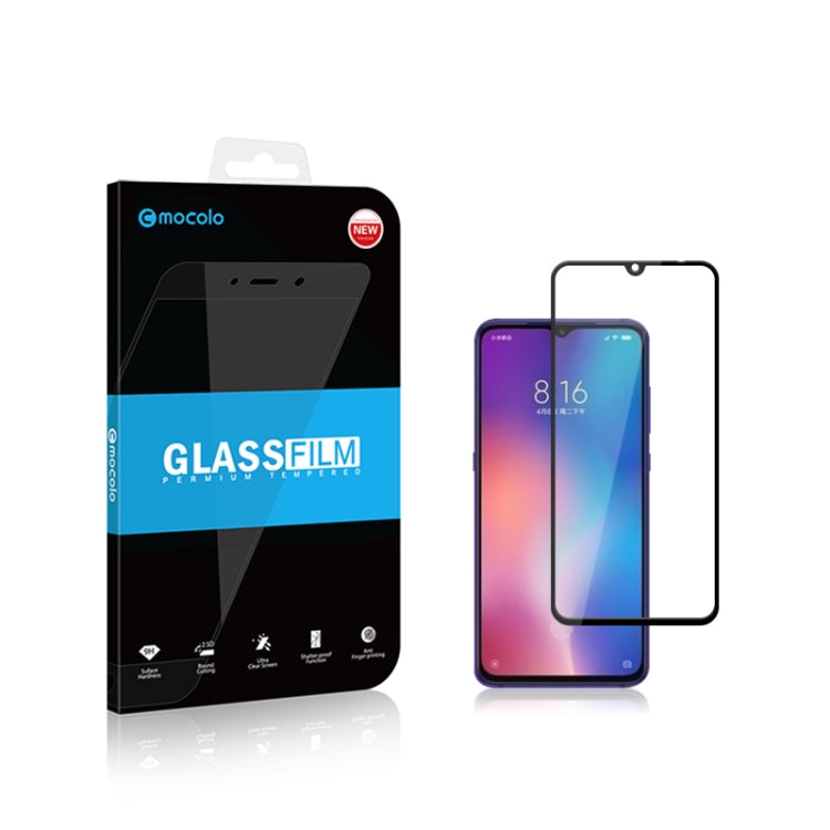 For Xiaomi Mi 9 Pro mocolo 0.33mm 9H 2.5D Full Glue Tempered Glass Film