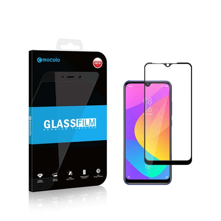 For Xiaomi Mi 9 Pro 2pcs mocolo 0.33mm 9H 2.5D Full Glue Tempered Glass Film
