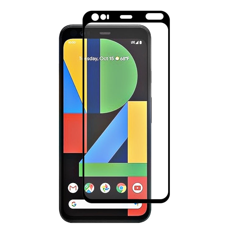 For Google Pixel 4 XL ENKAY Hat-prince Full Glue 0.26mm 9H 2.5D Tempered Glass Full Coverage Film