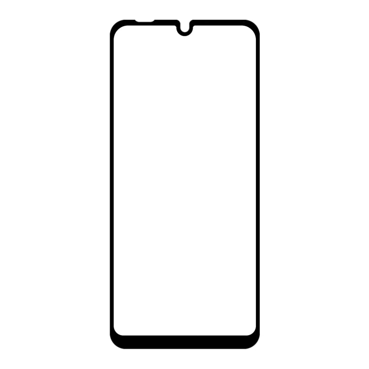 For Motorola Moto E6 Plus 2 PCS ENKAY Hat-prince Full Glue 0.26mm 9H 2.5D Tempered Glass Full Coverage Film