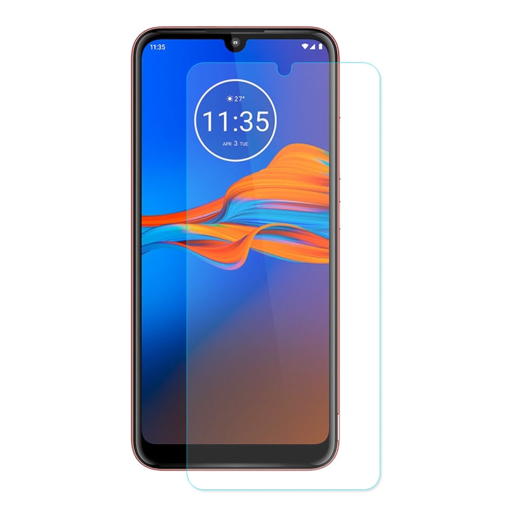 For Motorola Moto E6 Plus ENKAY Hat-prince 0.26mm 9H 2.5D Curved Edge Tempered Glass Film