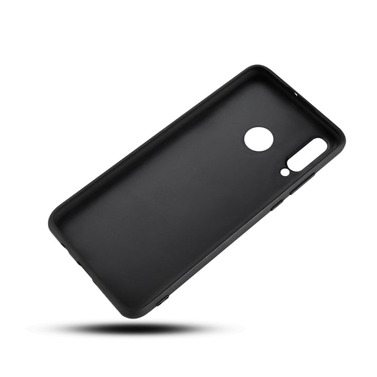 For Huawei P30 Lite Lychee Grain Cortex Anti-falling TPU Mobile Phone Shell Protective Case