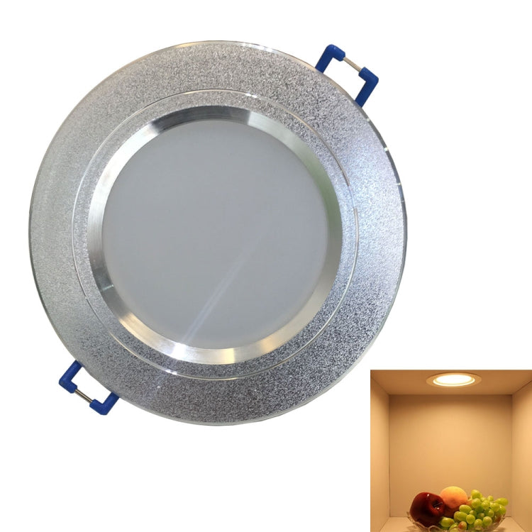 YouOKLight YK4413 7.5W 450LM 3000K Warm White 15-LED5630 Ceiling DownLight Silver (AC 85~265V)