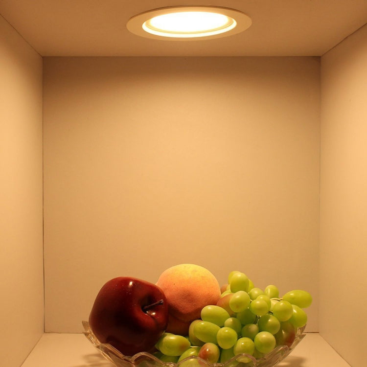YouOKLight YK4413 7.5W 450LM 3000K Warm White 15-LED5630 Ceiling DownLight Silver (AC 85~265V)
