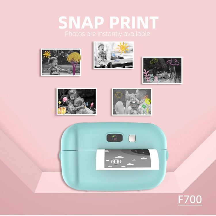 JEDX-F700 Children's Camera Instant Camera And Print Mini DSLR Children's Digital Camera