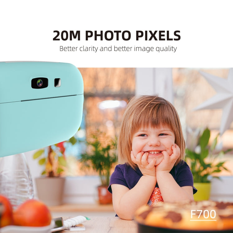 JEDX-F700 Children's Camera Instant Camera And Print Mini DSLR Children's Digital Camera