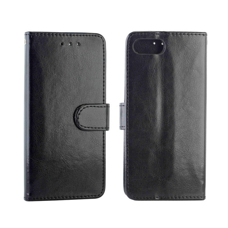 For OPPO Realme C2 Crazy Horse Texture Horizontal Flip Leather Case with Holder & Card Slots & Wallet & Photo Frame