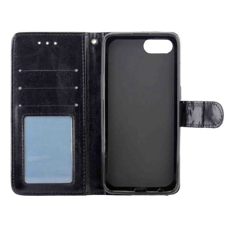 For OPPO Realme C2 Crazy Horse Texture Horizontal Flip Leather Case with Holder & Card Slots & Wallet & Photo Frame