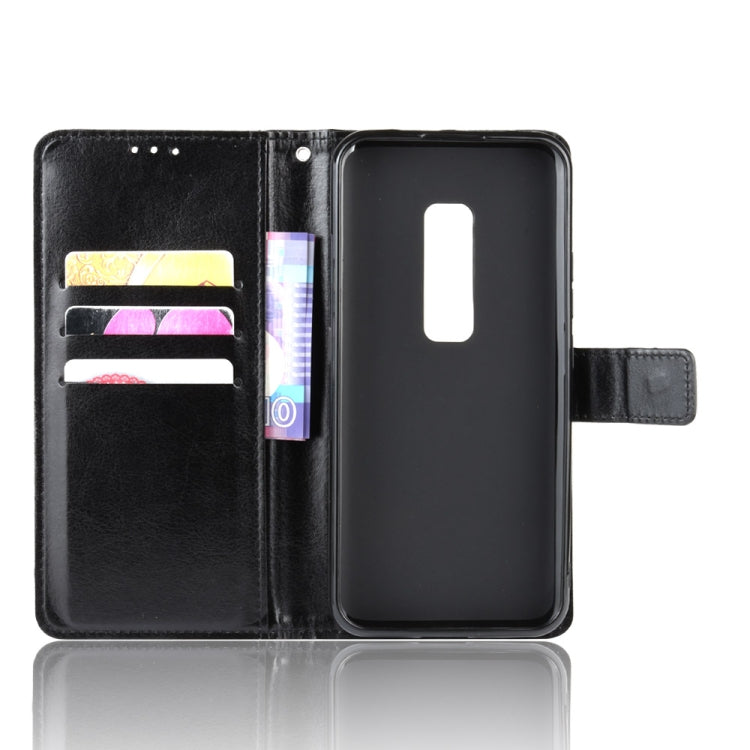 For Vivo V17 Pro Retro Crazy Horse Texture Horizontal Flip Leather Case , with Holder & Card Slots & Photo Frame