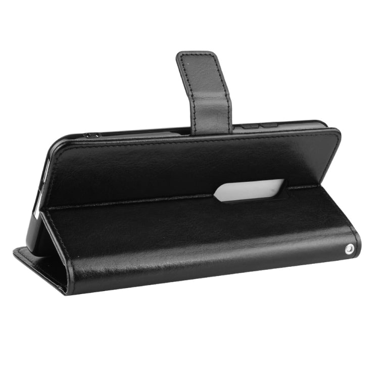 For Vivo V17 Pro Retro Crazy Horse Texture Horizontal Flip Leather Case , with Holder & Card Slots & Photo Frame