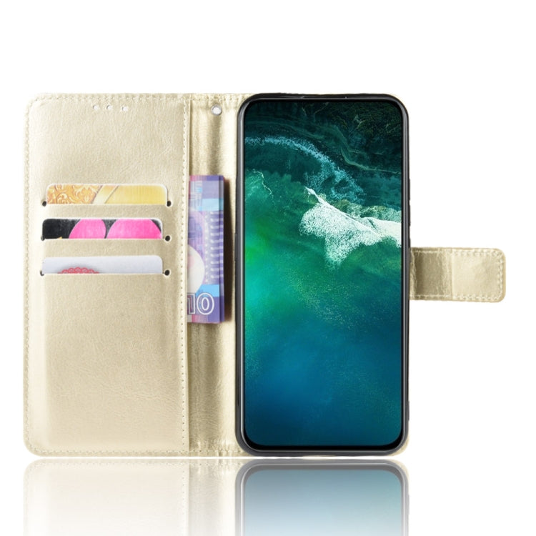 For Vivo V17 Pro Retro Crazy Horse Texture Horizontal Flip Leather Case , with Holder & Card Slots & Photo Frame