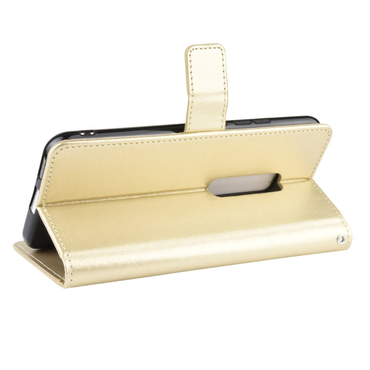 For Vivo V17 Pro Retro Crazy Horse Texture Horizontal Flip Leather Case , with Holder & Card Slots & Photo Frame