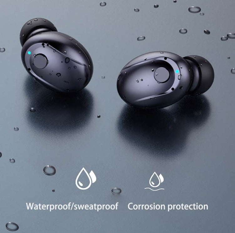 T5S TWS Bluetooth5.0 Earphone Large Capacity Power Bank Smart LED Display Binaural Wireless Hi-fi Headset