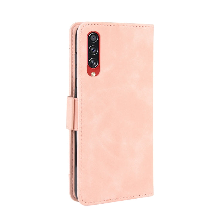 For Galaxy A90 5G Wallet Style Skin Feel Calf Pattern Leather Case with Separate Card Slot