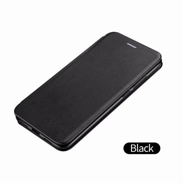 For iPhone 11 Pro Integrated Electricity Pressing Retro Texture Magnetic TPU+PU Leather Casewith Card Slot & Holder