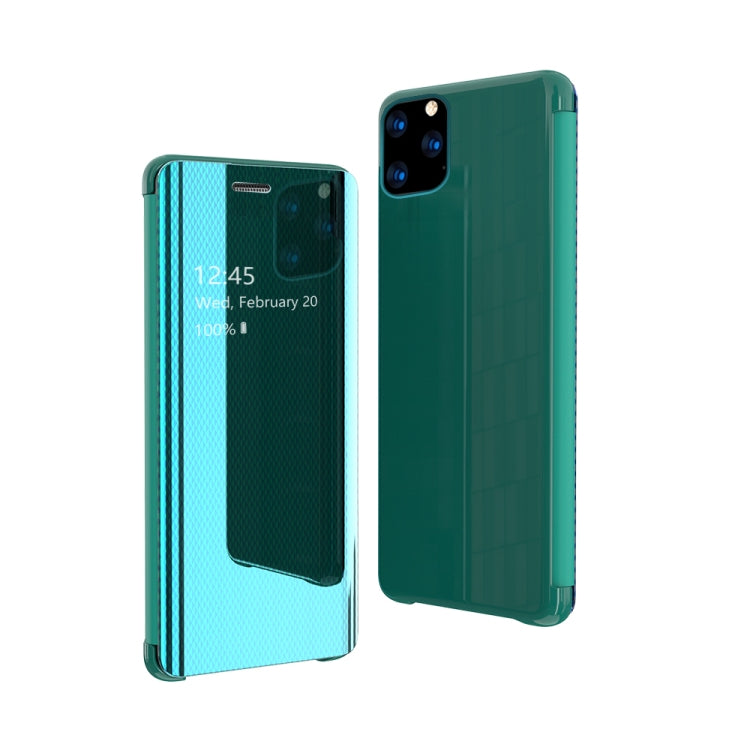 For iPhone 11 Pro Ultra-Thin Light Weight Grid Plated Mirror Phone Case