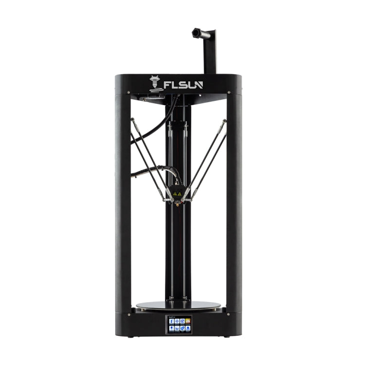 FLSUN QQ-S 90% Pre-Assembled Delta 3D Printer Printing Size Î¦255X360mm Lattice Glass Platform Auto Leveling Touch Screen Titan extruder