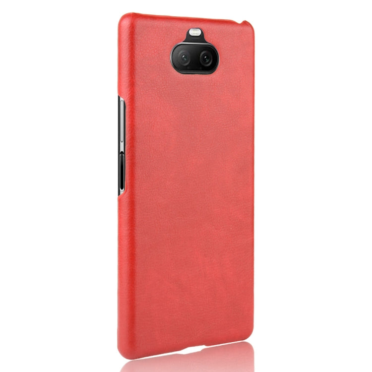 For Sony Xperia 8  Shockproof Litchi Texture PC + PU Case