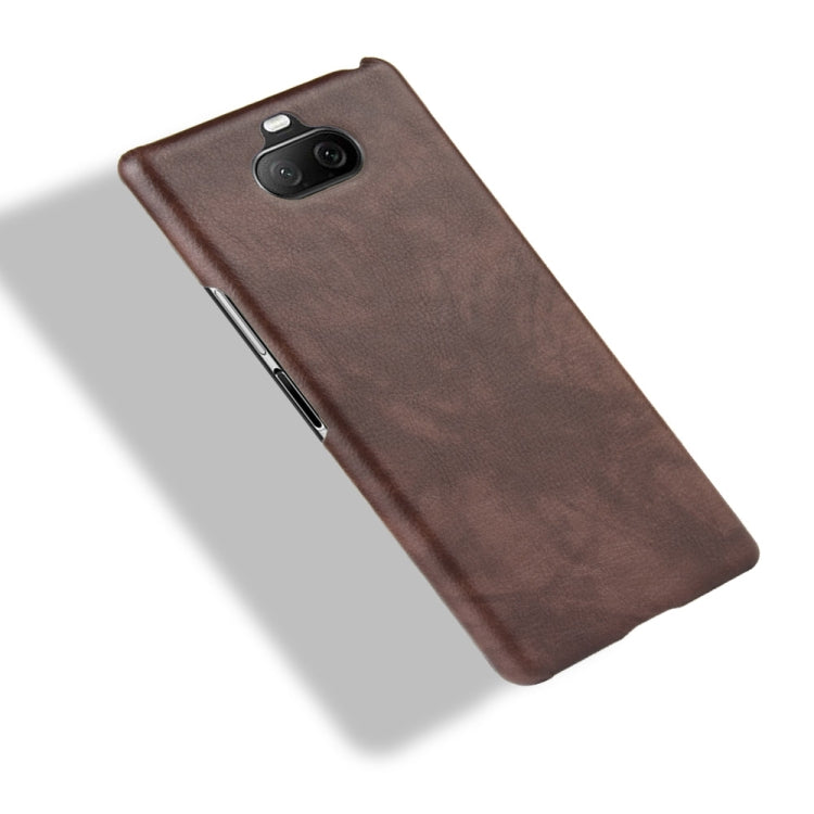 For Sony Xperia 8  Shockproof Litchi Texture PC + PU Case