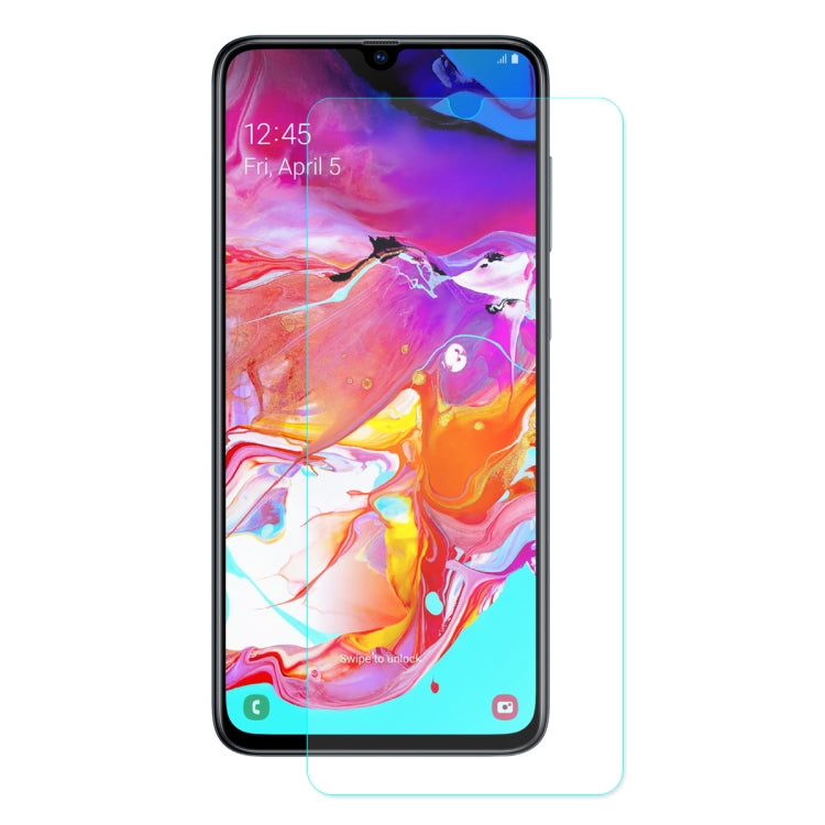 For Galaxy A70 ENKAY 0.26mm 9H 2.5D Curved Edge Tempered Glass Film